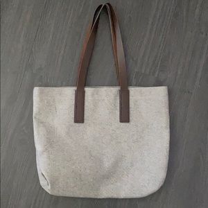 The twill zip tote | everlane